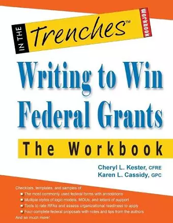 Writing to Win Federal Grants -The Workbook cover