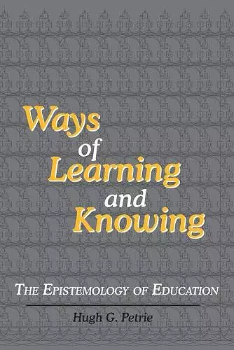 Ways of Learning and Knowing cover