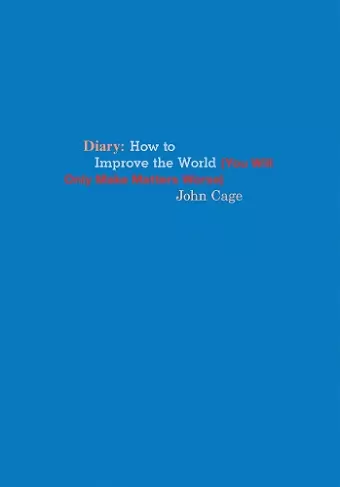 John Cage Diary cover