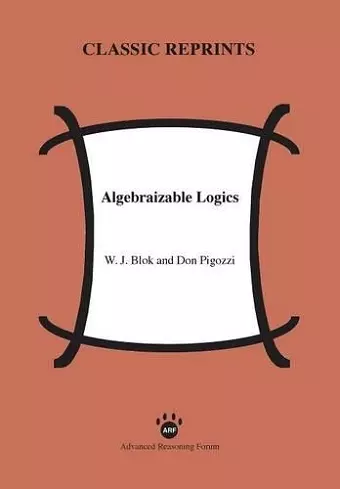 Algebraizable Logics cover