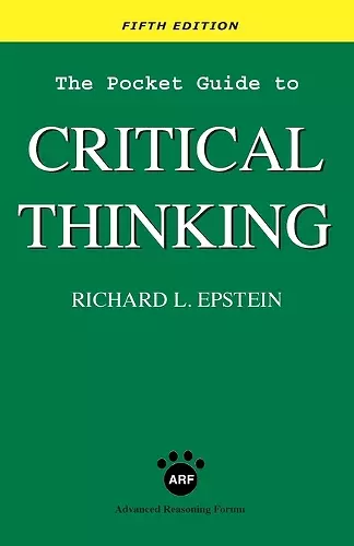 The Pocket Guide to Critical Thinking fifth edition cover