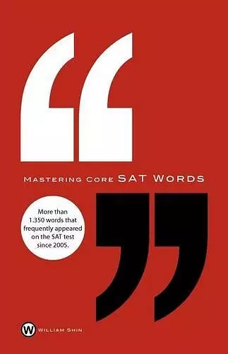 Mastering Core SAT Words cover