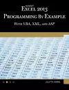 Microsoft Excel 2013 Programming by Example with VBA, XML, and ASP cover