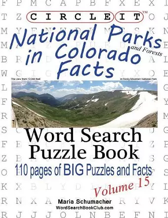 Circle It, National Parks and Forests in Colorado Facts, Word Search, Puzzle Book cover