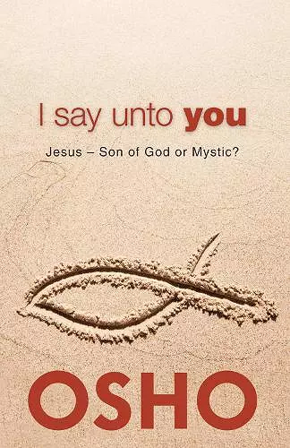 I Say Unto You cover