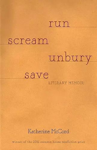 Run Scream Unbury Save cover