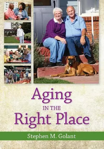 Aging in the Right Place cover
