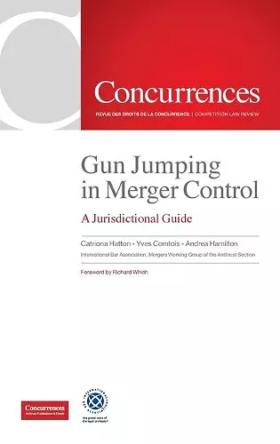 Gun Jumping In Merger Control cover