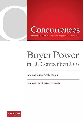 Buyer Power in EU Competition Law cover