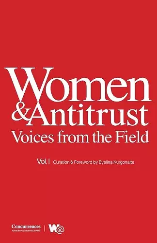 Women & Antitrust cover