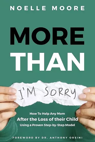 More Than I'm Sorry cover