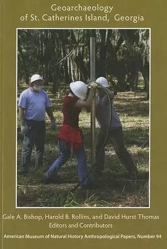 Geoarchaeology of St. Catherines Island, Georgia cover