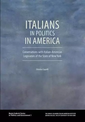 Italians in Politics in America cover