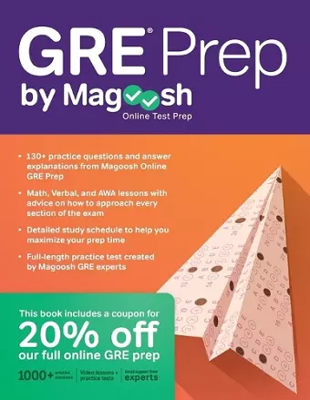 GRE Prep by Magoosh cover