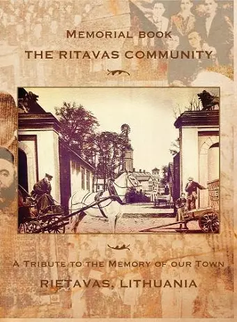 Memorial book cover