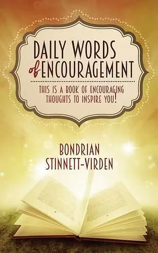 Daily Words of Encouragement cover