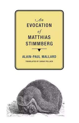 An Evocation of Matthias Stimmberg cover