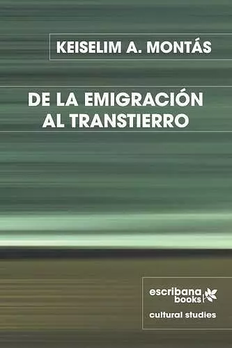 de la Emigración Al Transtierro cover