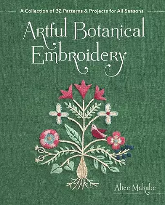 Artful Botanical Embroidery cover