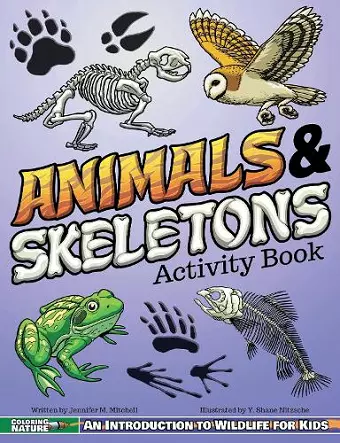 Animals & Skeletons Activity Book cover