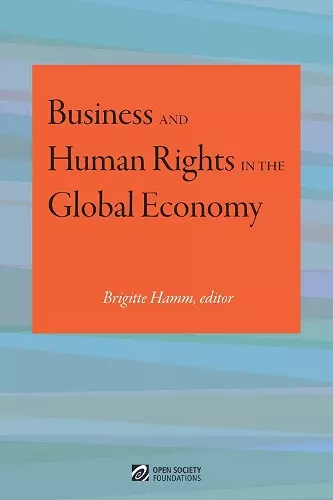 Business and Human Rights in the Global Economy cover