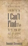I Can't Find Me cover