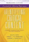 Identifying Critical Content cover