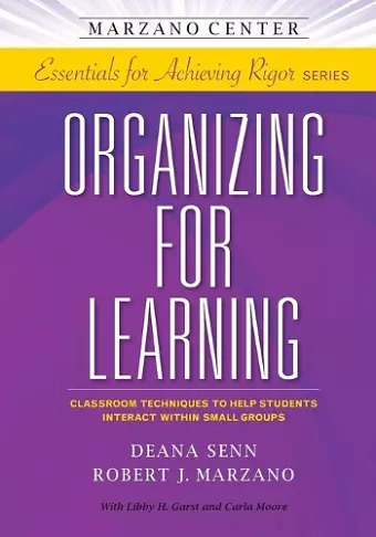 Organizing for Learning cover