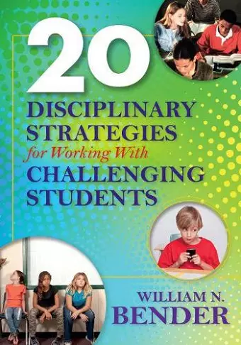 20 Disciplinary Strategies for Working With Challenging Students cover