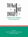 Too Much Is not Enough cover