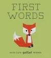 First Words with Cute Quilted Friends cover