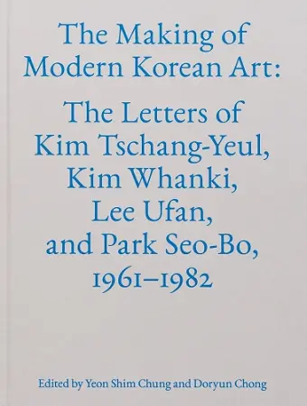 The Making of Modern Korean Art cover