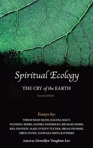 Spiritual Ecology cover