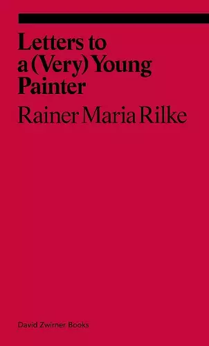 Letters to a Very Young Painter cover