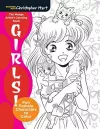 The Manga Artist's Coloring Book: Girls! cover