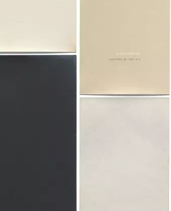 Alison Rossiter: Compendium 1898–1919 cover