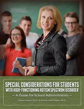 Special Considerations for Students with High-Functioning Autism Spectrum Disorder cover