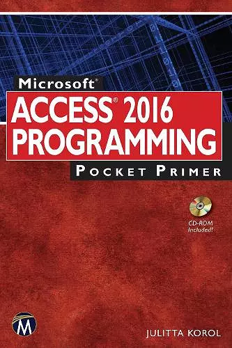 Microsoft Access 2016 Programming Pocket Primer cover