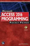 Microsoft Access 2016 Programming Pocket Primer cover