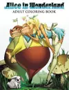 Alice in Wonderland Adult Coloring Book cover
