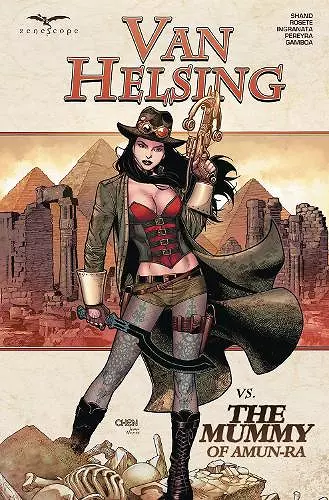 Van Helsing vs The Mummy of Amun - Ra cover