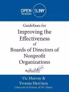 Guidelines for Improving the Effectiveness of Boards of Directors of Nonprofit Organizations cover