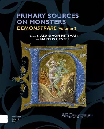 Primary Sources on Monsters cover