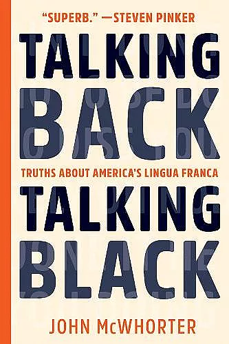 Talking Back, Talking Black cover