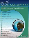Math Mammoth Grade 1 Skills Review Workbook cover