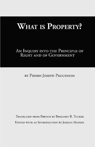 What Is Property? cover