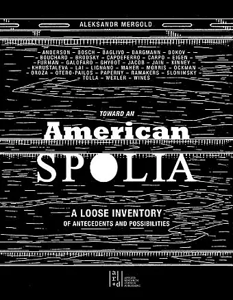 Toward an American Spolia cover