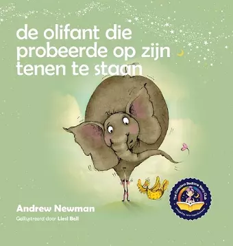 De olifant die probeerde op zijn tenen te staan cover