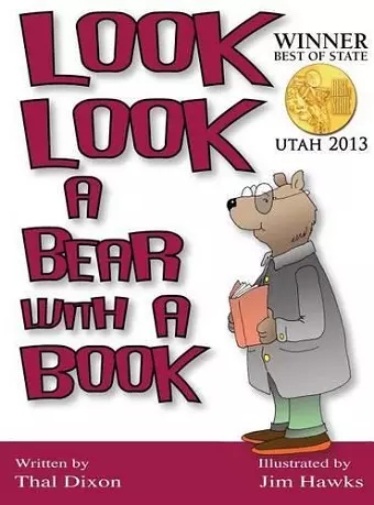 Look Look a Bear with a Book cover