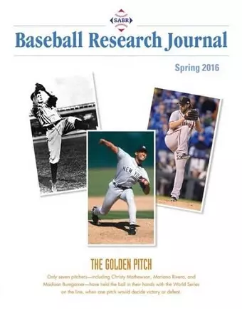 Baseball Research Journal (BRJ), Volume 45 #1 cover